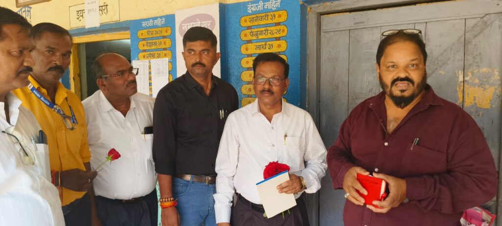 शिक्षण समिती,विक्रमगड तालुकाध्यक्षपदी सुनील अधिकारी,