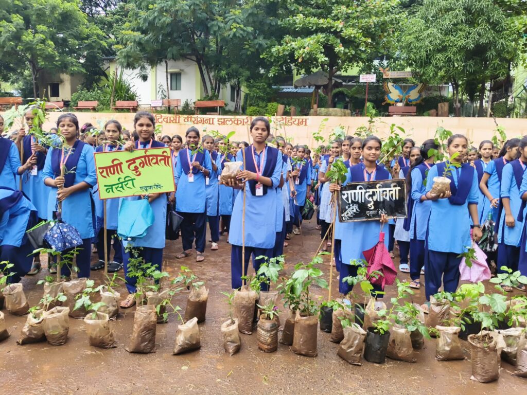 तलासरी येथील ” राणी दुर्गावती नर्सरी,” ठरतेय पर्यावरणाचे प्रतिक,
