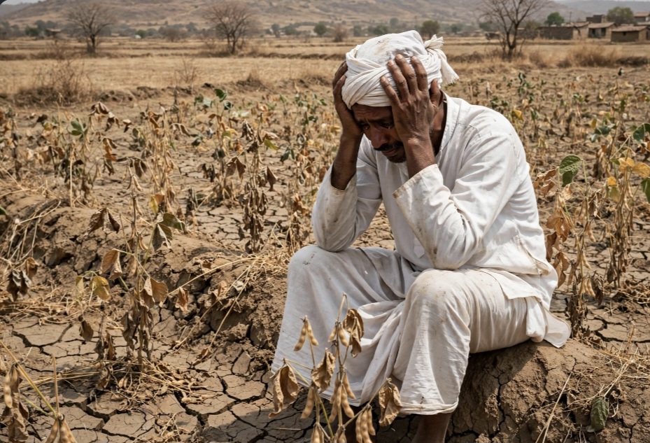राज्य सरकारने तातडीने दुष्काळ जाहीर करावा…